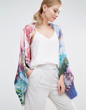Ted Baker Hira Floral Cape